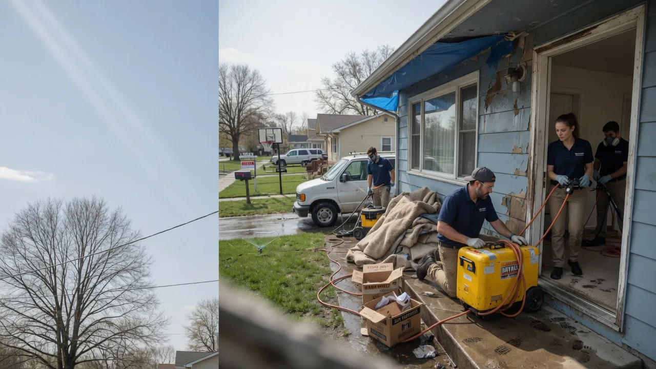 Basement Flood Cleanup in Yoncalla, OR near me